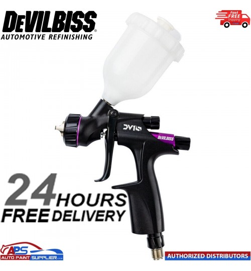 DeVilbiss DV1S Smart Repair Spray Gun - 1.0mm / 1.2mm S1 Aircap (704532)