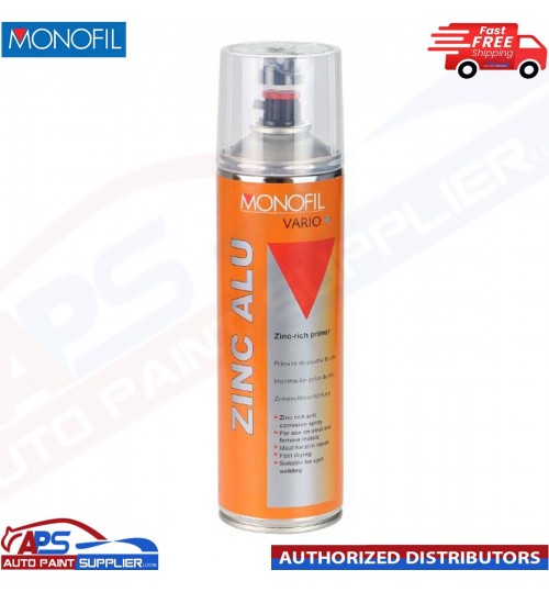 MONOFIL VARIO+ ZINC ALUMINIUM SILVER COATING PRIMER SPRAY Aerosol 500ml