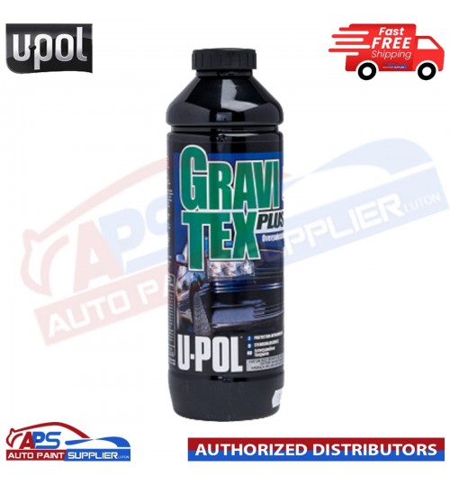 U-POL GRAVITEX PLUS HS STONE CHIP COATING UPOL, PROTECTER 1L - BLACK