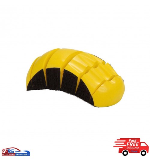 Hand Sanding Block 150mm, Sanding Disc Flexible Hook & Loop Fast Mover FMT5520