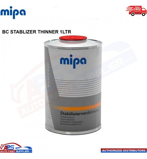 MIPA BC STABILISER BASECOAT STABILISING THINNER REDUCER -1LTR