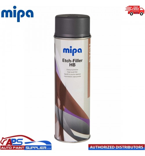 MIPA Etch-Filler HB Dark Grey Aerosol Spray – 500ML