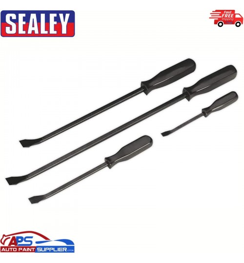 Siegen / Sealey 4PC Professional Prybar Set S0474 AK206